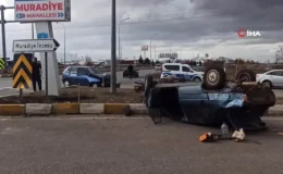 Konya’da İki Otomobil Çarpıştı: 1 Yaralı