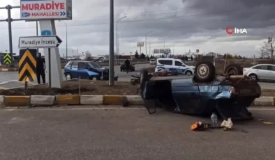 Konya’da İki Otomobil Çarpıştı: 1 Yaralı